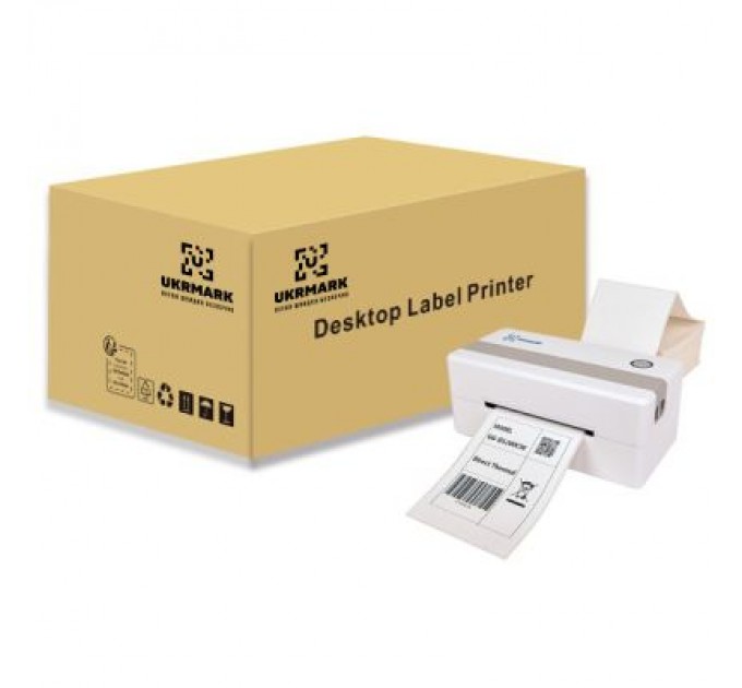 UKRMARK Принтер етикеток UKRMARK D1200CWB USB, Bluetooth (900872)