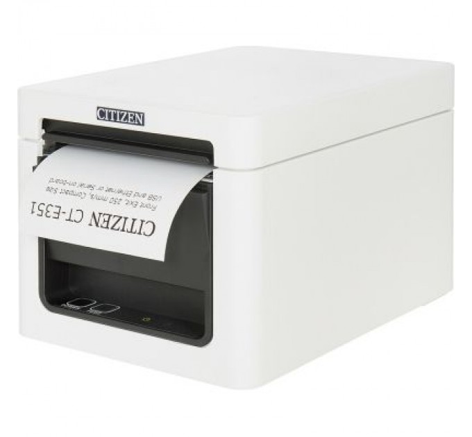 Citizen Принтер чеків Citizen CT-E351, USB, RS232, white (CTE351XXEWX)
