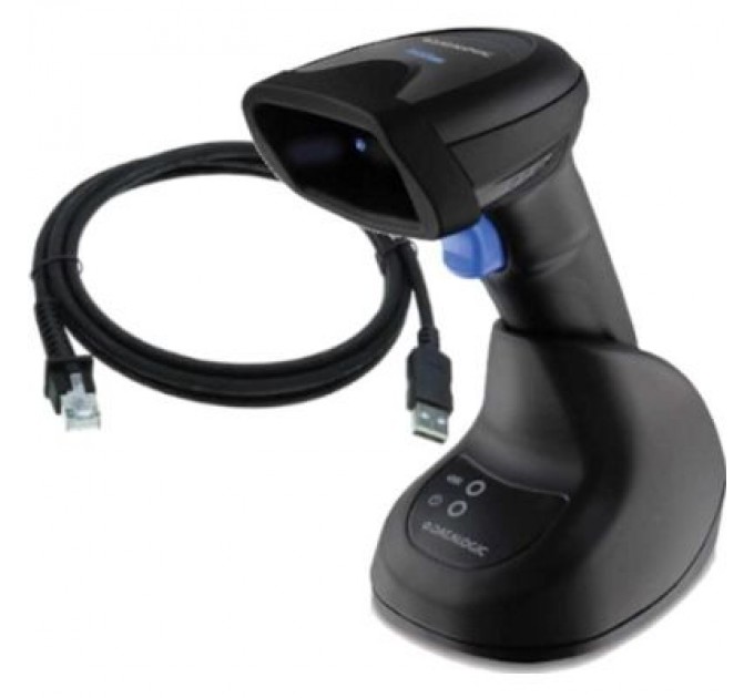 Datalogic Сканер штрих-коду Datalogic QBT2500 2D, кредл (QBT2500-BK-BTK1)