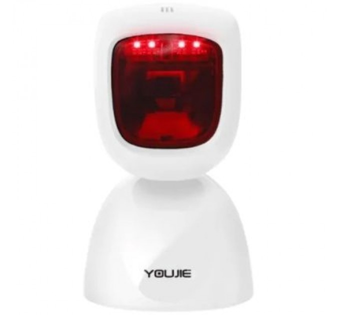 Honeywell Сканер штрих-коду Honeywell Youjie HF600, 2D, USB, white (YJ HF600-0-2USB)