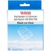 WWM Стрічка для принтера етикеток WWM для Epson LW-400/700 12mm х 8m Black-on-Clear (WWM-ST12K)