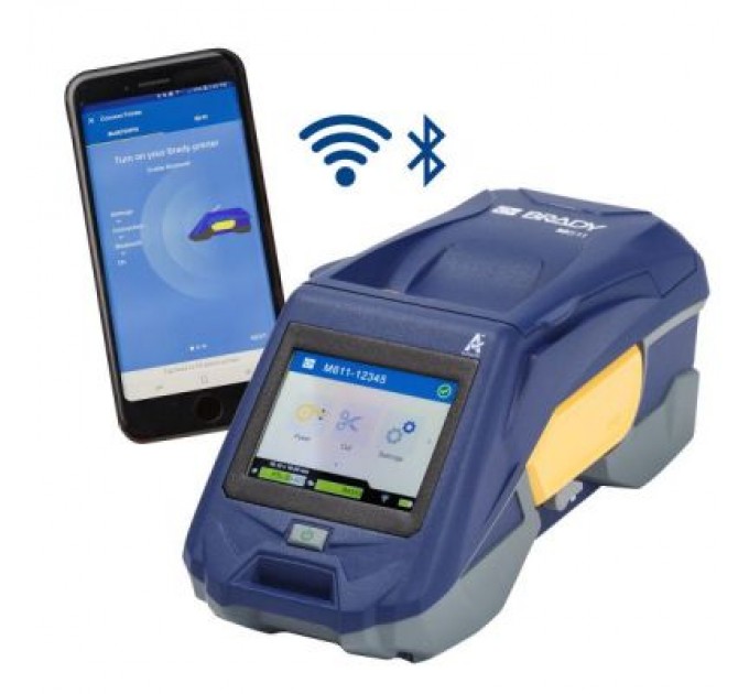 Brady Принтер етикеток Brady M611-EU-BT-W WiFi, Базовий комплект + Базове ПЗ (317844)