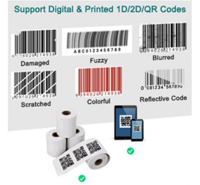 UKRMARK Сканер штрих-коду UKRMARK X9003 USB (900343)