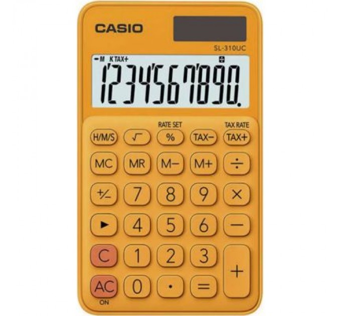 Casio Калькулятор Casio SL-310UC-RG-W-EC, помаранчевий (CALC-CAS-SL-310UC-RG)