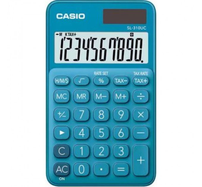 Casio Калькулятор Casio SL-310UC-BU-W-EC, синій (CALC-CAS-SL-310UC-BU)