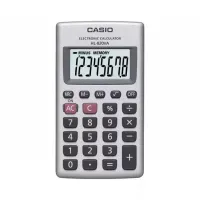 Калькулятор Casio HL-820VA-W-EP, сріблястий (CALC-CAS-HL-820VA-W)