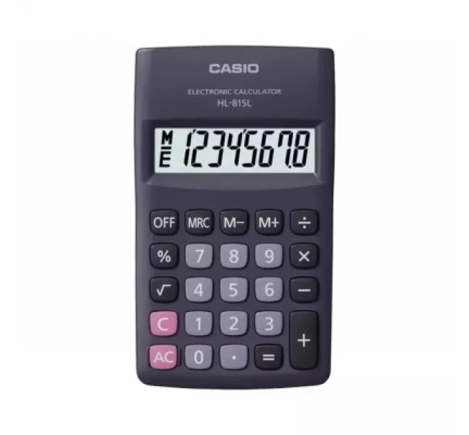 Casio Калькулятор Casio HL-815L-BK-W-GP, чорний (CALC-CAS-HL-815L-BK)