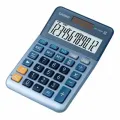 Casio Калькулятор Casio MS-120EM-W-EP, блакитний (CALC-CAS-MS-120EM-W)