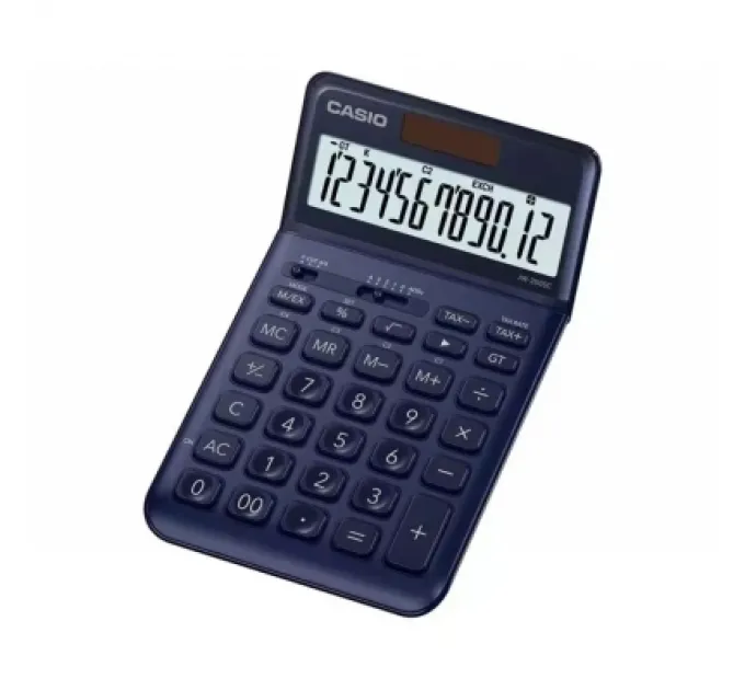 Casio Калькулятор Casio JW-200SC-NY-W-EP, темно-синій (CALC-CAS-JW-200SC-NY)