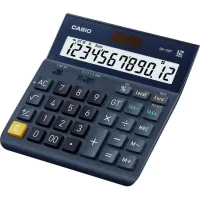 Калькулятор Casio DH-12ET-W-EP, чорний (CALC-CAS-DH-12ET-W-E)