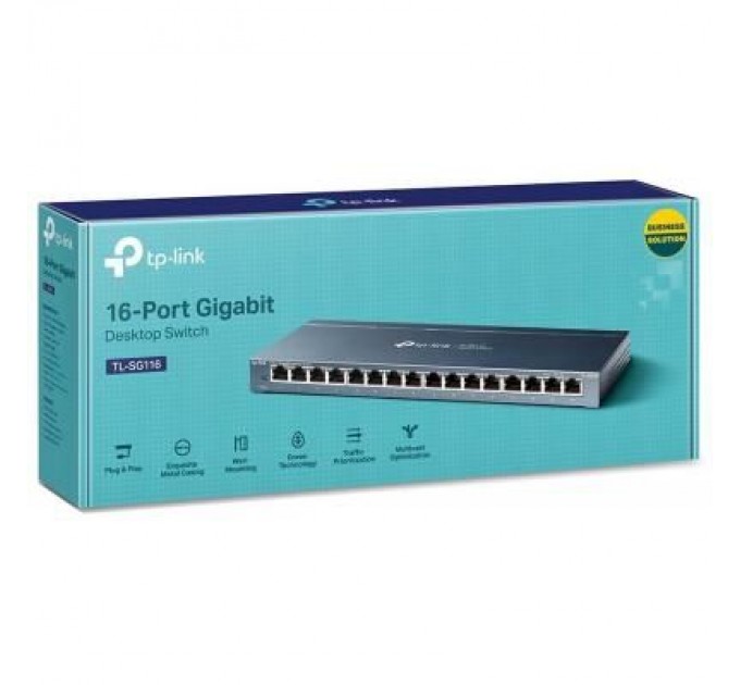 TP-Link Комутатор мережевий TP-Link TL-SG116