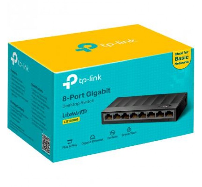 TP-Link Комутатор мережевий TP-Link LS1008G