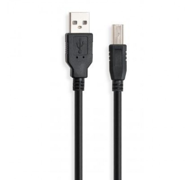 Vinga Кабель для принтера USB 2.0 AM/BM 1.8 m Vinga (VCPDCAMBM1.8BK)