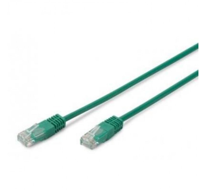 Assmann Патч-корд 2м, UTP, cat.5e, CU, green Digitus (DK-1511-020/G)