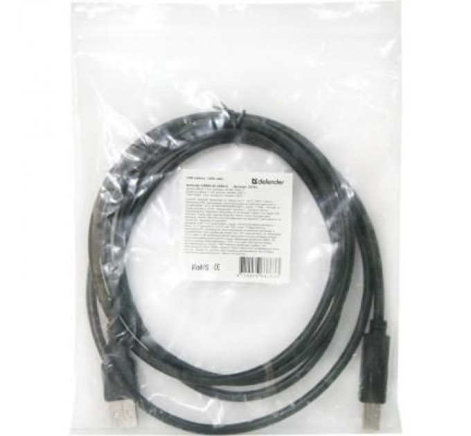Defender Кабель для принтера USB 2.0 AM/BM 5m USB04-17 Defender (83765)
