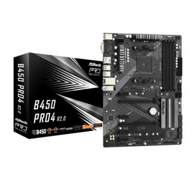 ASRock Материнська плата ASRock B450 Pro4 R2.0