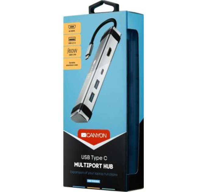 Canyon Порт-реплікатор Canyon Docking Station with 4 ports (CNS-TDS03DG)