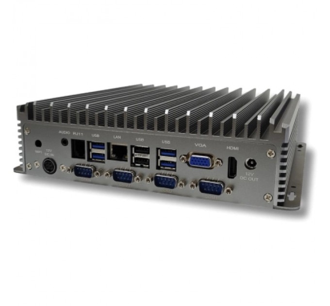 Geos Промисловий ПК Geos BOX-3, J6412, 8GB/128GB/6xUSB/6xRS232/2xEthernet (GEOS BOX-3 SSD 0 Gb, ОП 0G (GEOS BOX-3 SSD 128 Gb, ОП 8Gb)
