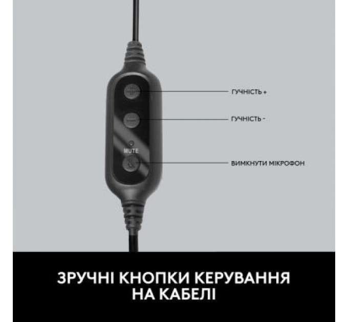 Logitech Навушники Logitech PC 960 Stereo Headset USB (981-000100)
