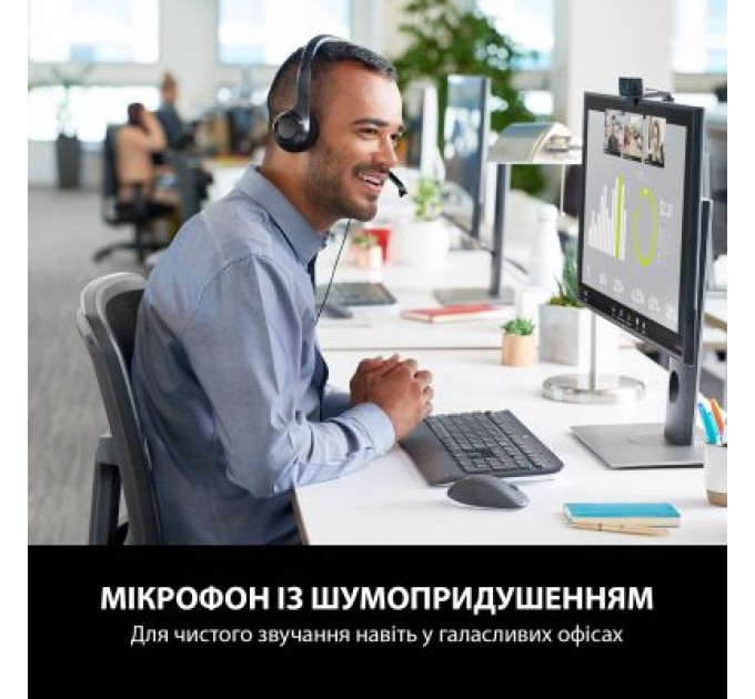 Logitech Навушники Logitech H390 (981-000406)