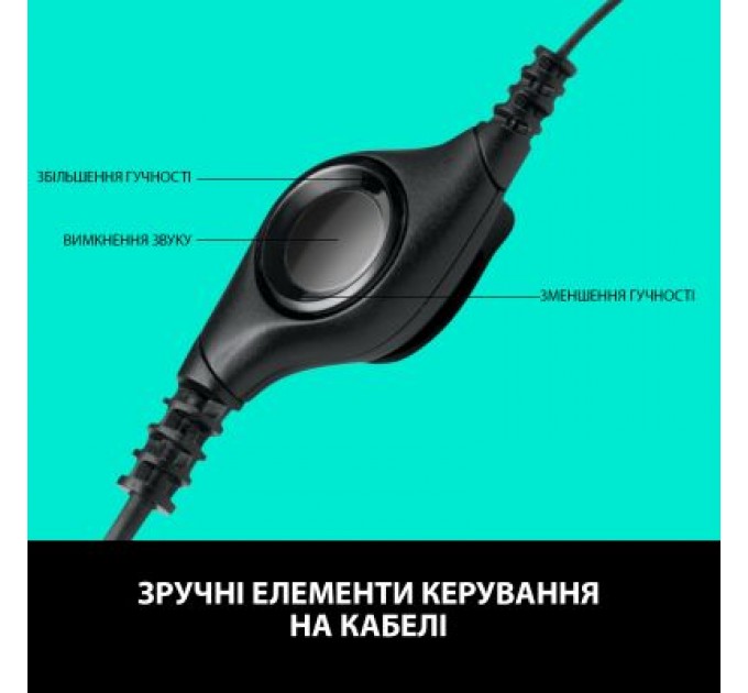 Logitech Навушники Logitech H390 (981-000406)