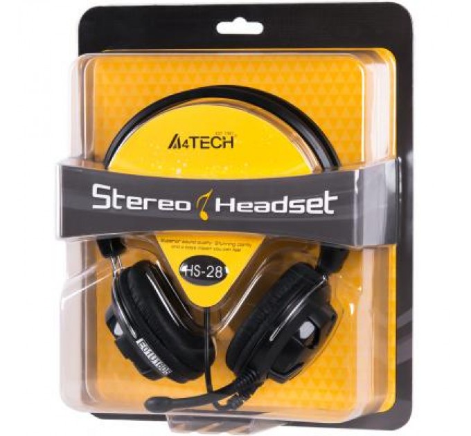A4Tech Навушники A4Tech HS-28 Black (HS-28-1)