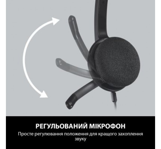 Logitech Навушники Logitech H340 USB HEADSET (981-000475)
