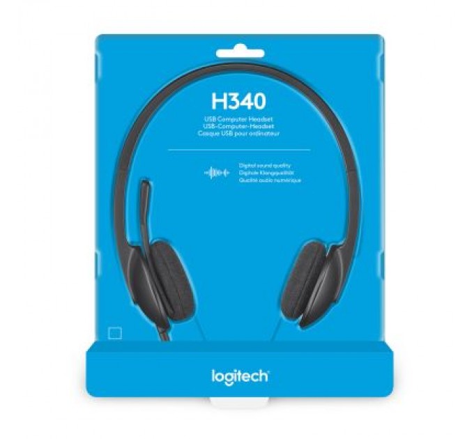 Logitech Навушники Logitech H340 USB HEADSET (981-000475)