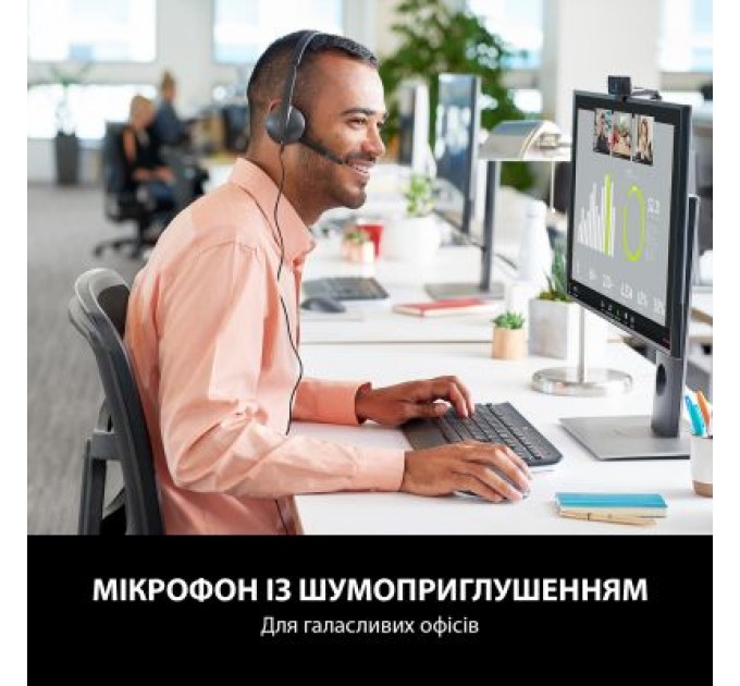 Logitech Навушники Logitech H340 USB HEADSET (981-000475)
