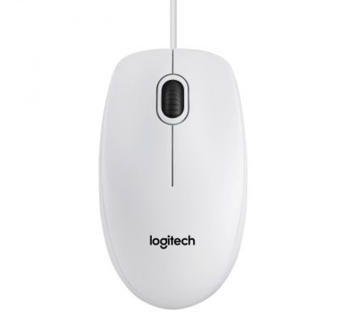 Logitech Мишка Logitech B100 White (910-003360)