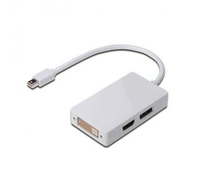 Digitus Перехідник mini DisplayPort to DisplayPort-HDMI-DV Digitus (AK-340509-002-W)