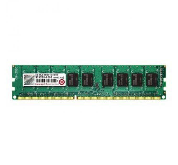 Transcend Модуль пам'яті для сервера DDR3 8GB ECC UDIMM 1600MHz 2Rx8 1.5V CL11 Transcend (TS1GLK72V6H)