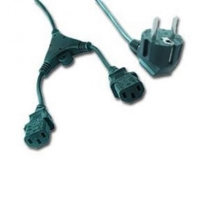 Cablexpert Кабель живлення C13 2x 2m Cablexpert (PC-186-ML6)