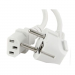 Cablexpert Кабель живлення C13 1.8m white Cablexpert (PC-186W-VDE)