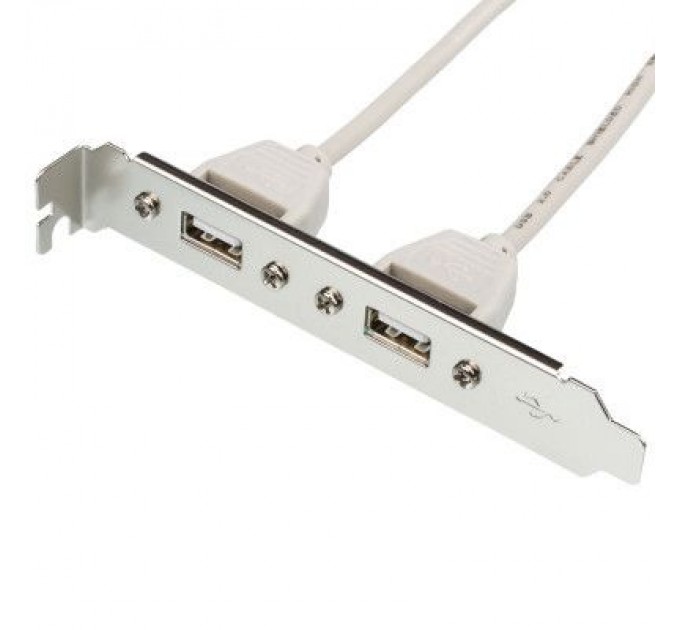 Atcom Кабель для передачі даних косичка (для системної плати), 2xUSB 2.0 Atcom (15257)