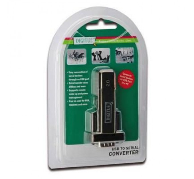 Digitus Перехідник USB to RS232 Digitus (DA-70156)