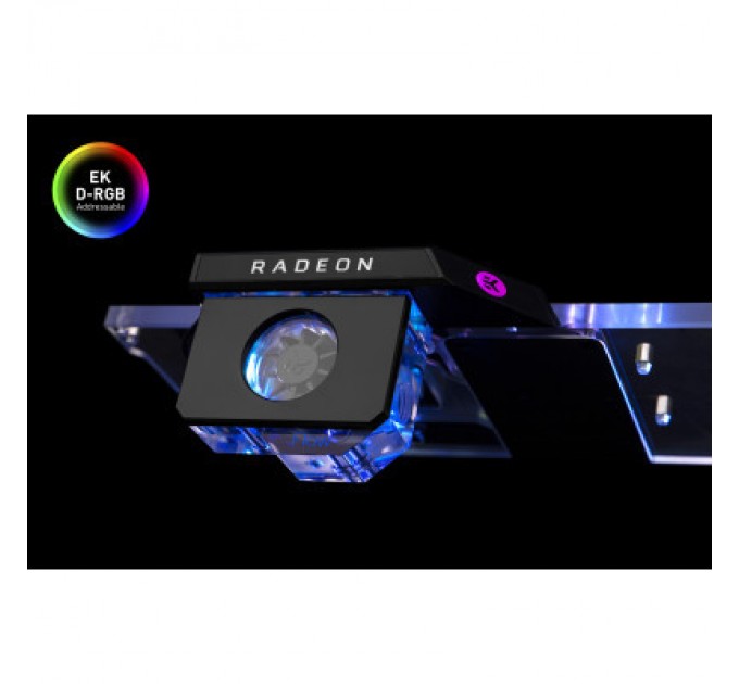 Ekwb Фітинг для СРО Ekwb EK-Quantum Scalar Flow Indicator Bottom-To-Top D-RGB - Black (3831109829738)