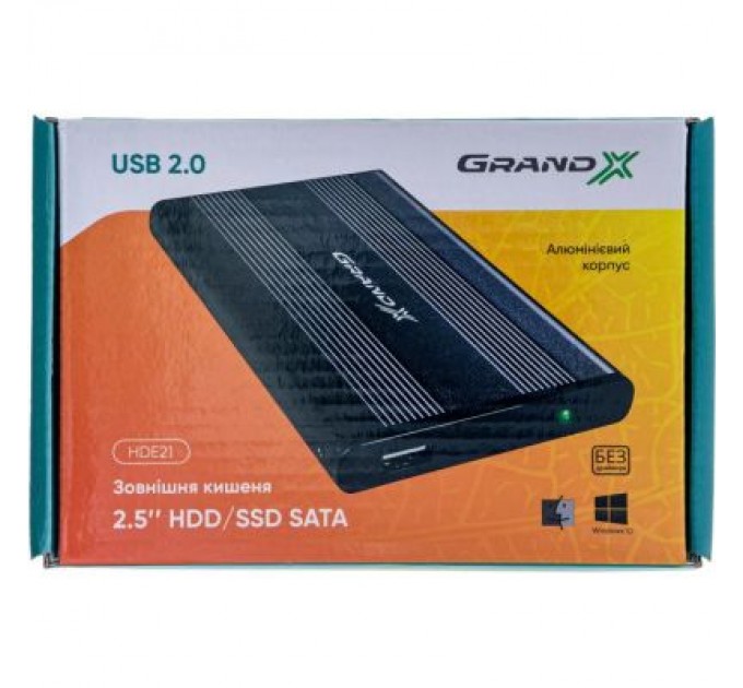 Grand-X Кишеня зовнішня Grand-X HDE21