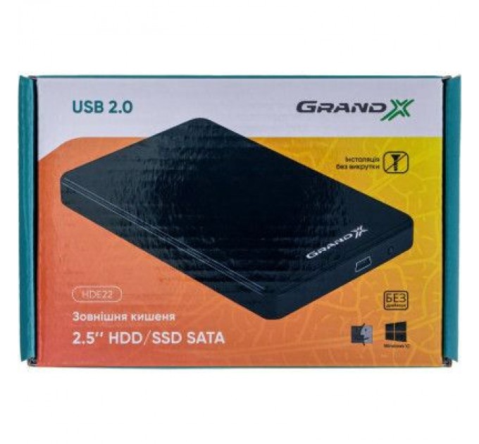 Grand-X Кишеня зовнішня Grand-X HDE22
