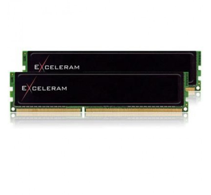 eXceleram Модуль пам'яті для комп'ютера DDR3 8GB (2x4GB) 1600 MHz Black Sark eXceleram (E30173A)