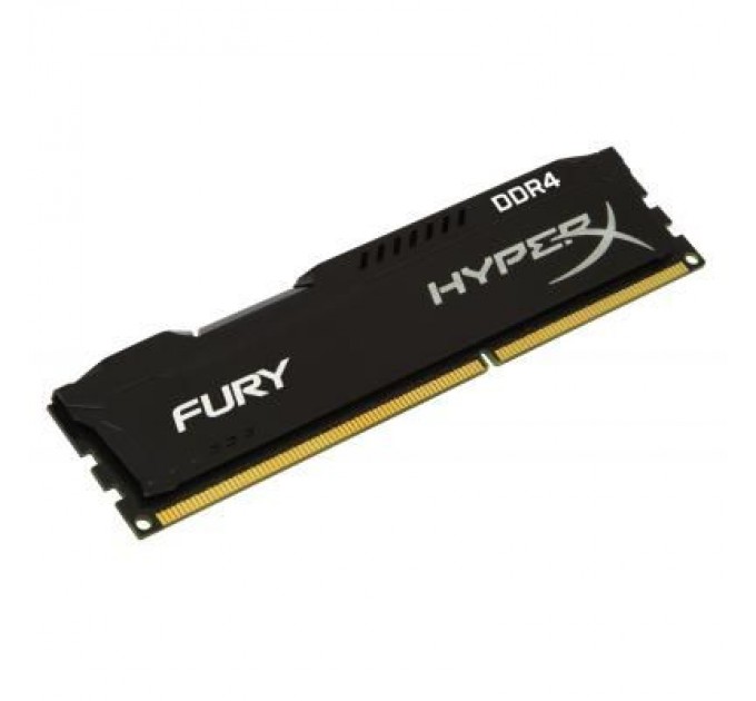Kingston Fury (ex.HyperX) Модуль пам'яті для комп'ютера DDR4 8GB 2666 MHz HyperX Fury Black Kingston Fury (ex.HyperX) (HX426C15FB/8)