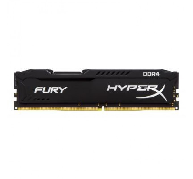 Kingston Fury (ex.HyperX) Модуль пам'яті для комп'ютера DDR4 8GB 2666 MHz HyperX Fury Black Kingston Fury (ex.HyperX) (HX426C15FB/8)