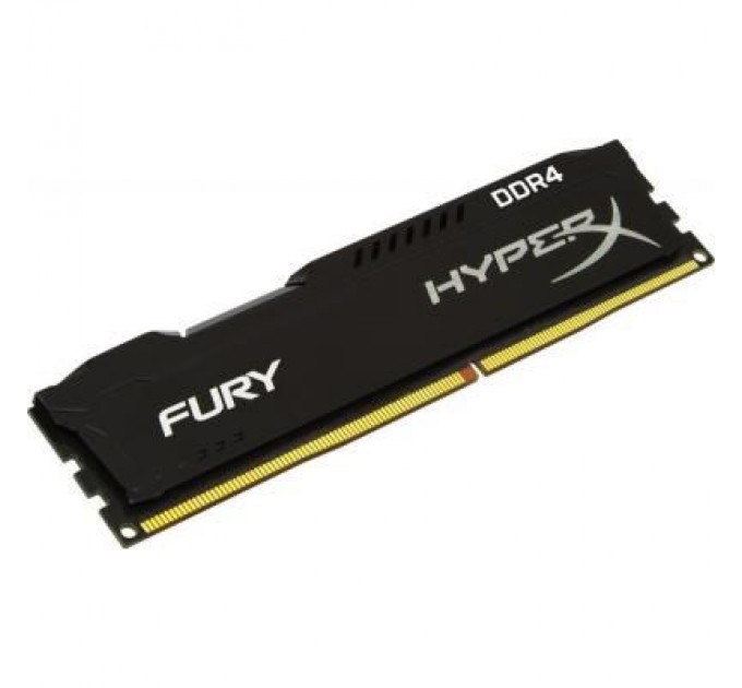 Kingston Fury (ex.HyperX) Модуль пам'яті для комп'ютера DDR4 4GB 2400 MHz Fury Black Kingston Fury (ex.HyperX) (HX424C15FB/4)