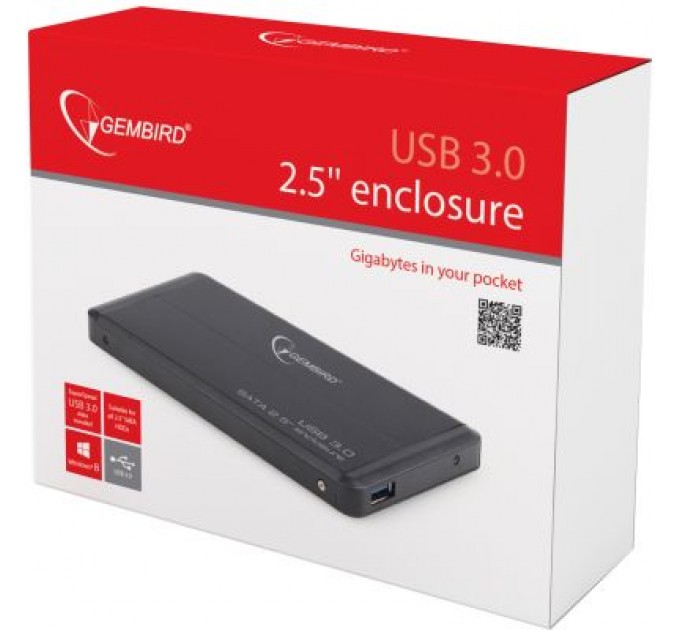 Gembird Кишеня зовнішня Gembird EE2-U3S-2