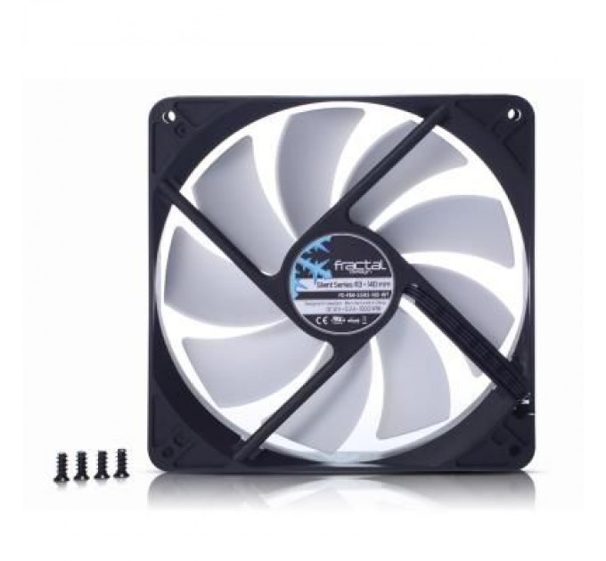 Fractal Design Кулер до корпусу Fractal Design Silent Series R3 140mm (FD-FAN-SSR3-140-WT)