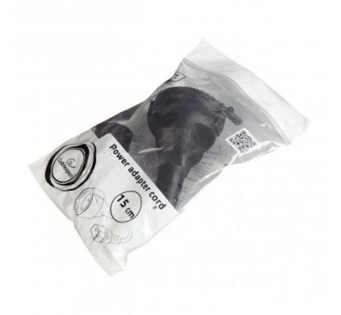 Cablexpert Кабель живлення C14 male to Schuko female 0.15 Cablexpert (PC-SFC14M-01)