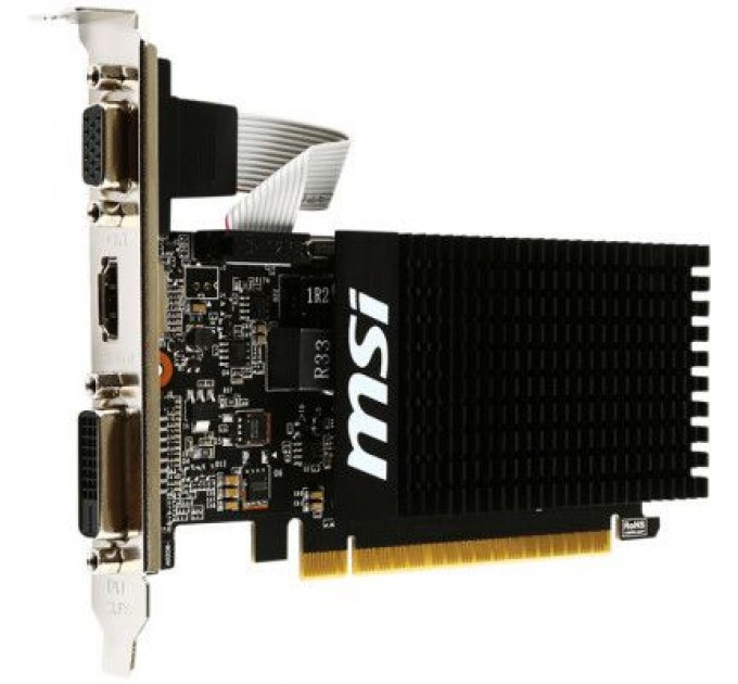MSI Відеокарта GeForce GT710 2048Mb MSI (GT 710 2GD3H LP)