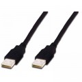 Assmann Кабель для передачі даних USB 2.0 AM/AM 3.0m Assmann (AK-300100-030-S)
