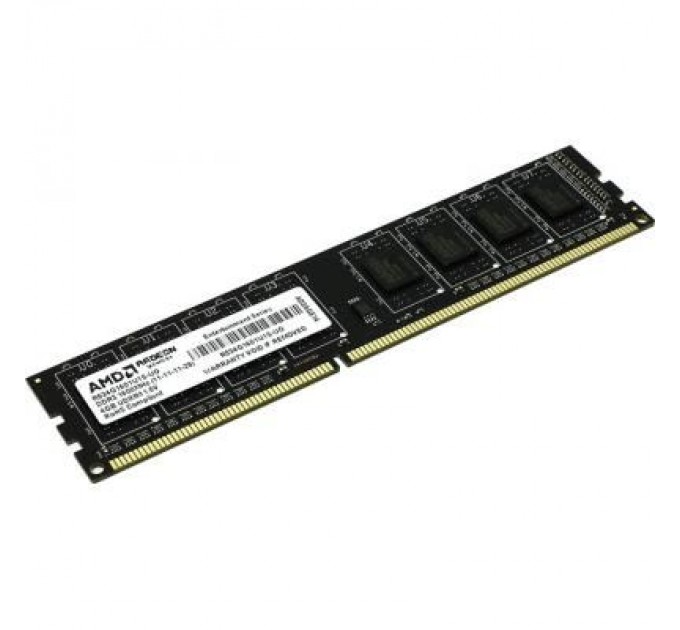 AMD Модуль пам'яті для комп'ютера DDR3 4GB 1600 MHz AMD (R534G1601U1S-U)