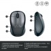Logitech Мишка Logitech M235 Grey (910-002201)